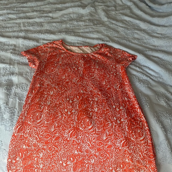 Floral Orange Dress - Picture 1 of 4